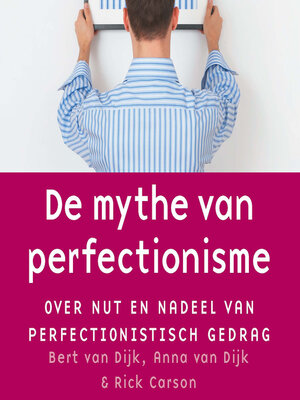 cover image of De mythe van perfectionisme